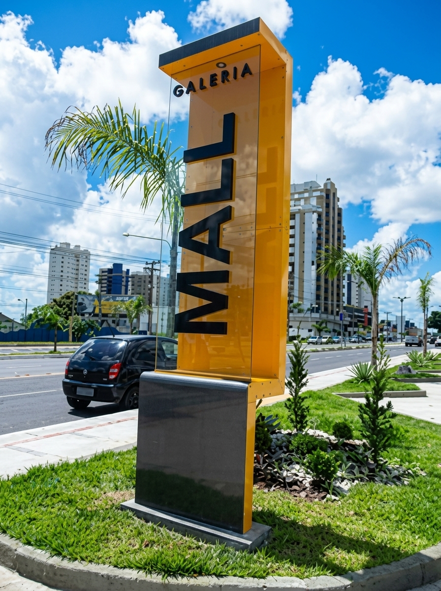 Totem Poles and Unipole Billboard Boards manufactured by Sign Glaze Technology