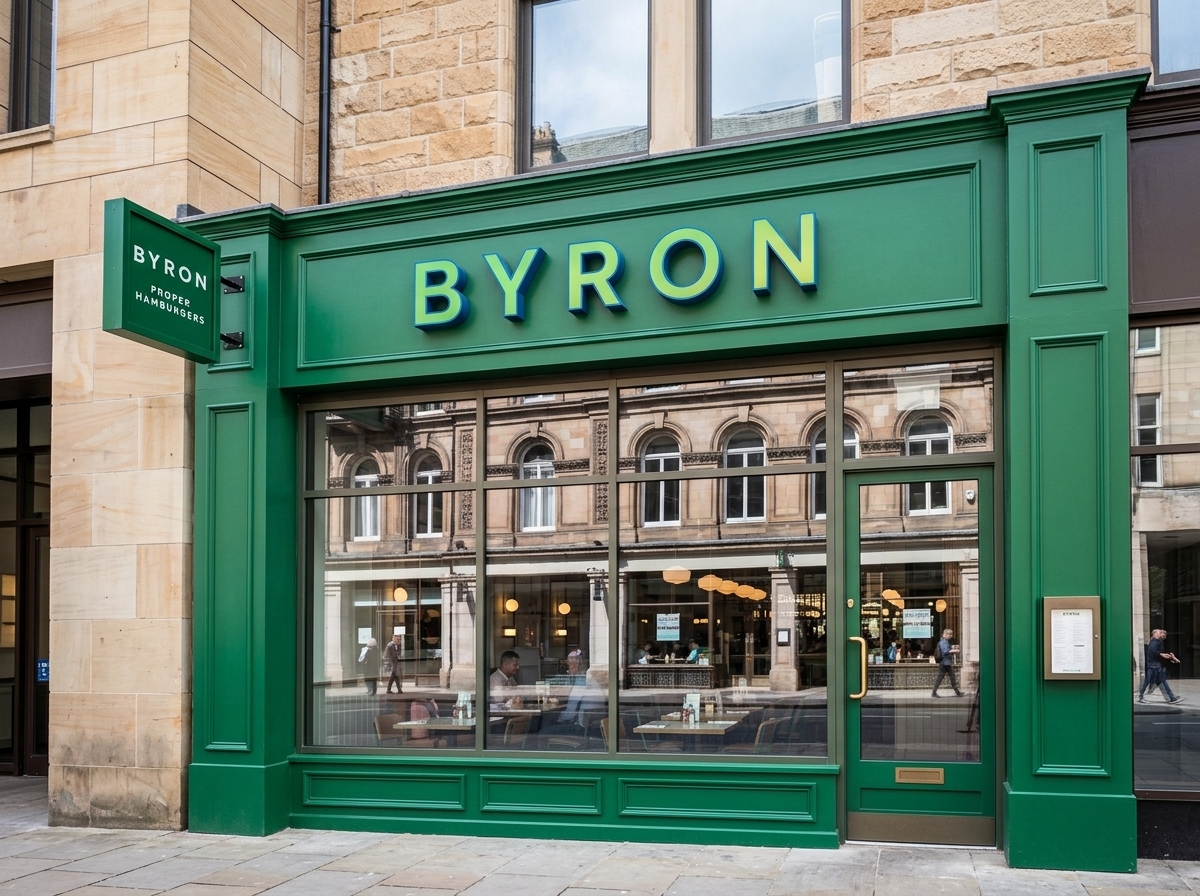 Byron Storefront 3D Letters Signage