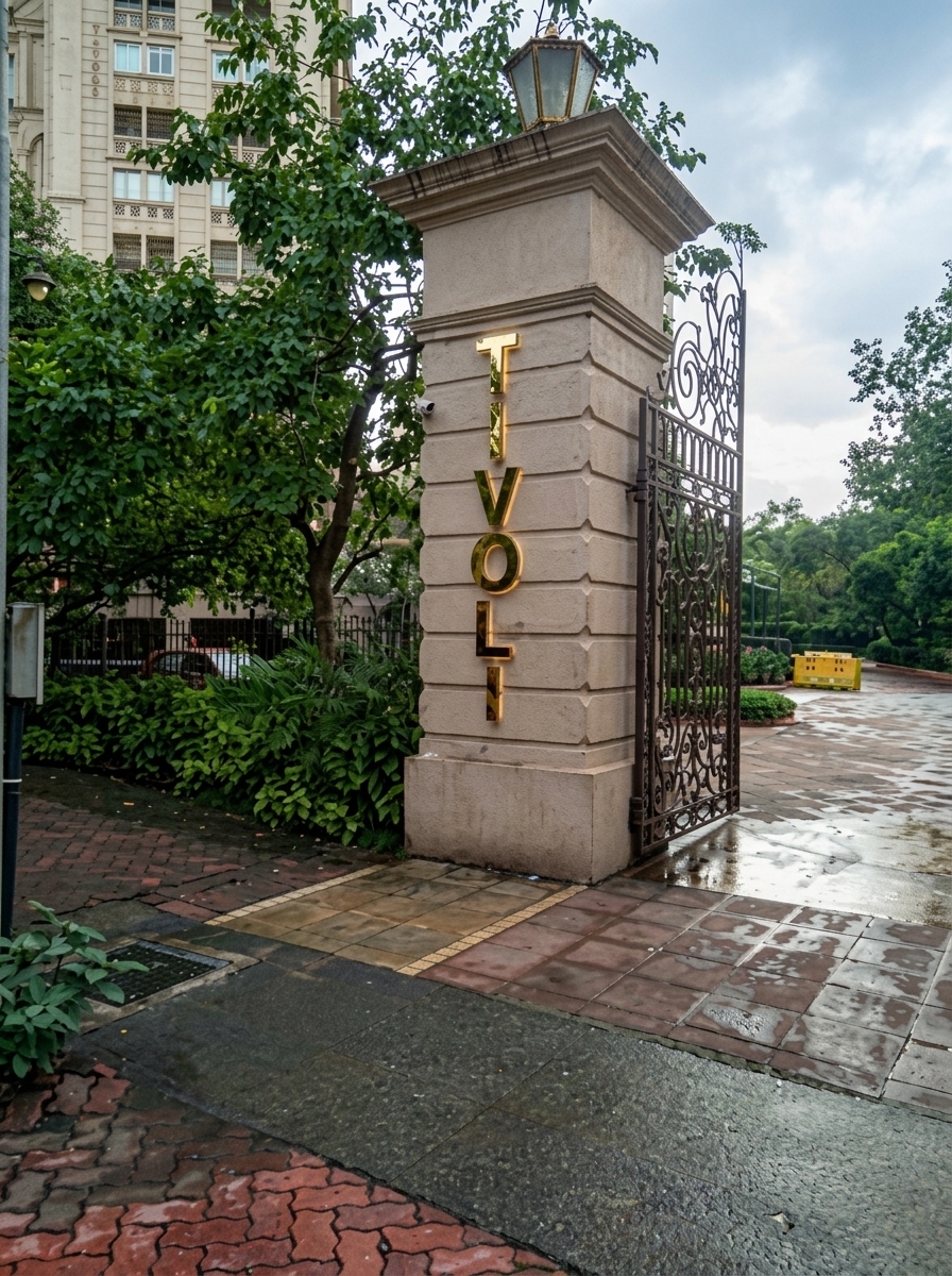 Tivoli Estate Entrance Monument Sign